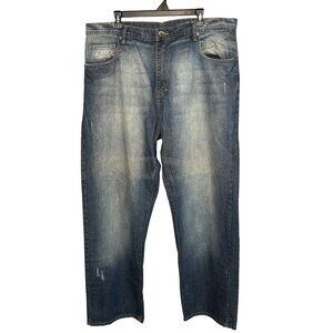 G-Unit Co Mens Denim Jeans Size 40x34 Hip Hop Y2K Baggy Grunge Skater Streetwear